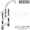 Bristan Club Budget Deck Sink Mixer Tap Spares